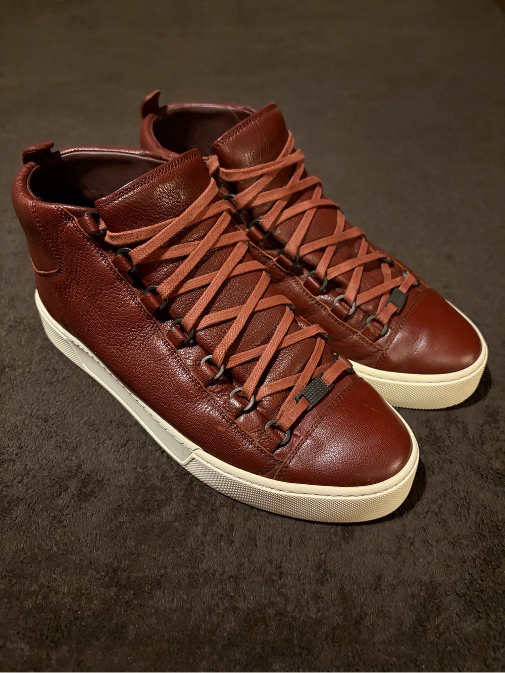 Balenciaga Arena V2 Burgundy/Ivory 449678 43